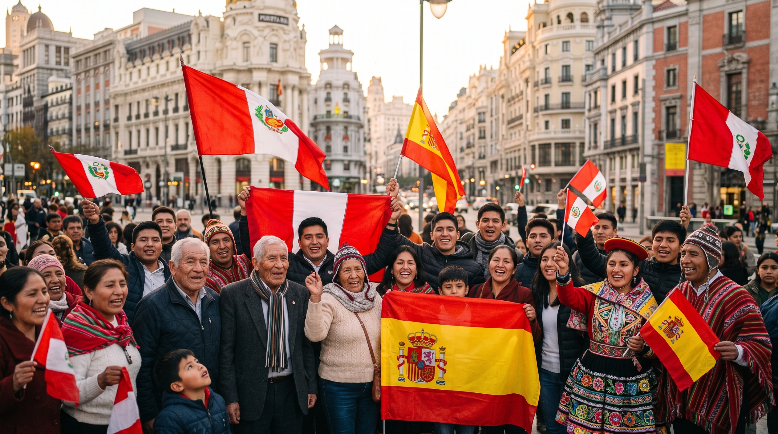 Peruanos en España